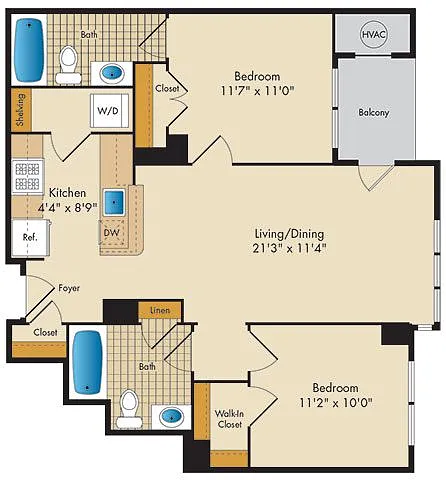 Floor plan B1