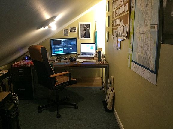 SIDE ROOM CONVERTED TO STUDY