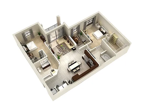 Floor plan B2-1247