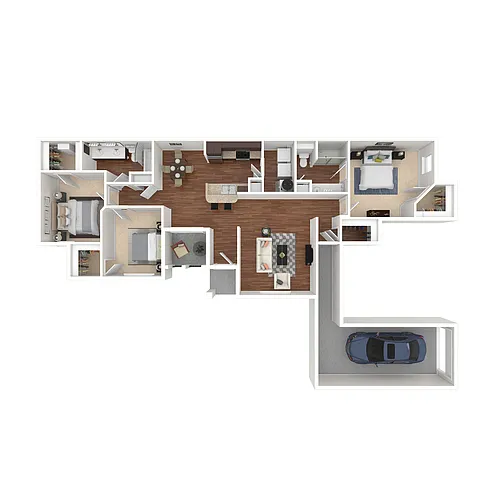 Floor plan Thompson