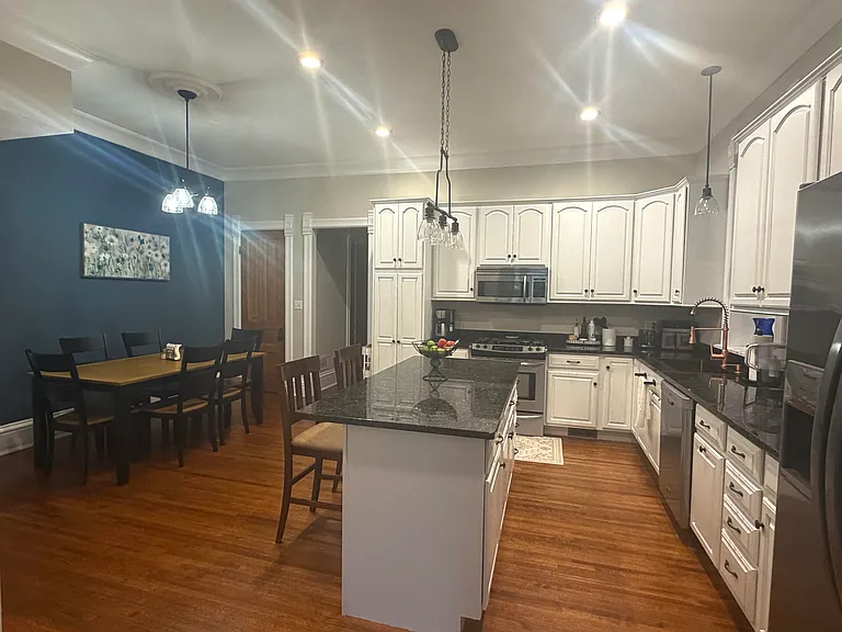 Kitchen and dinning area