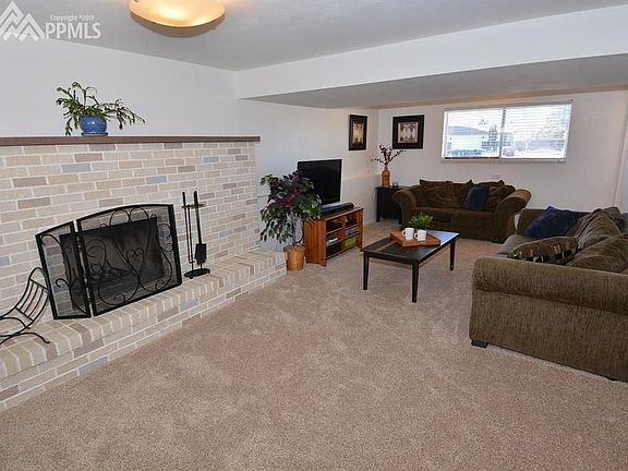 Family Room has fireplace