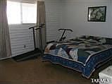 Master bedroom is spacious