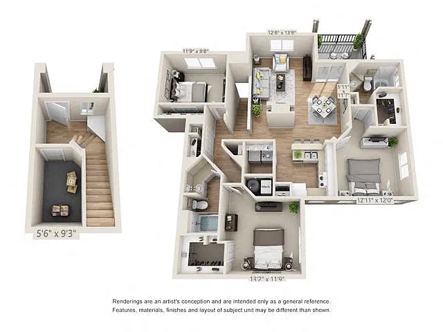 Floor plan Blue Ridge - Cimarron Ridge