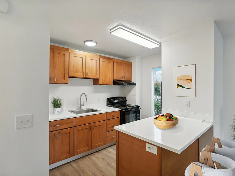 Experience elegance in this contemporary kitchen, perfect for culinary creativity. Experience elegance in this contemporary kitchen, perfect for culinary creativity.