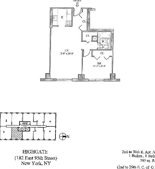 2nd image of 182 E 95th St APT 8A
