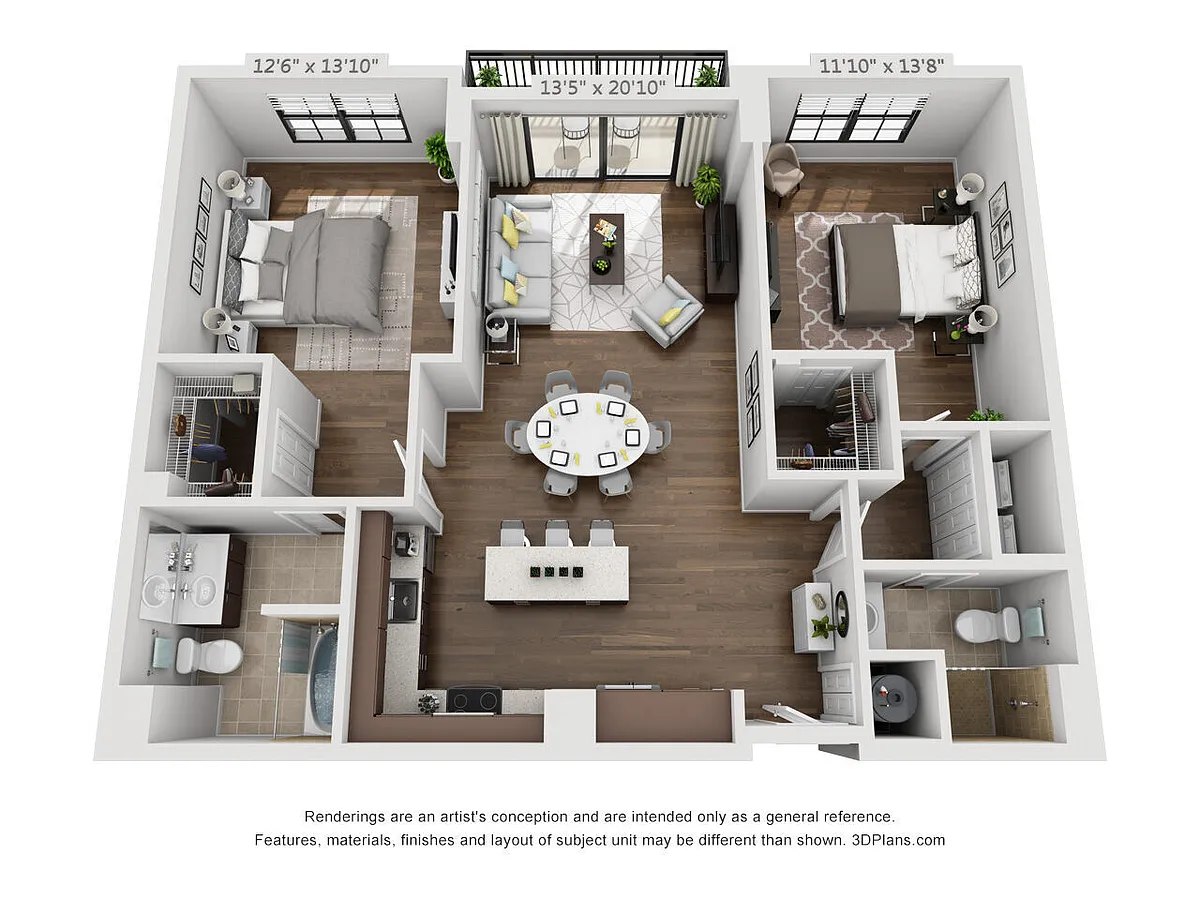 Floor plan B2