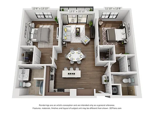 Floor plan B2