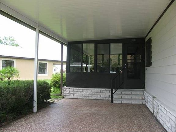 Carport and Florida room