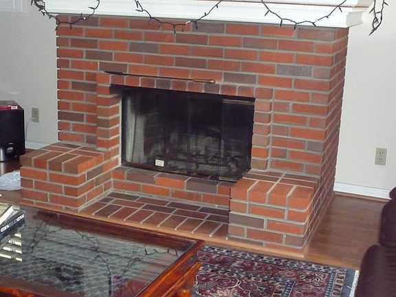 Fire place in Family Room