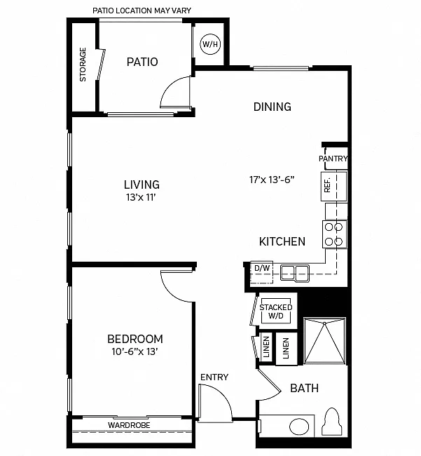 Floor plan Santa Cruz