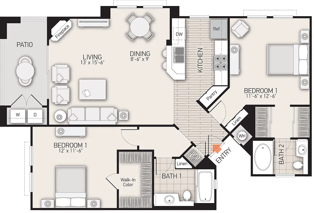 Floor plan Plan 6