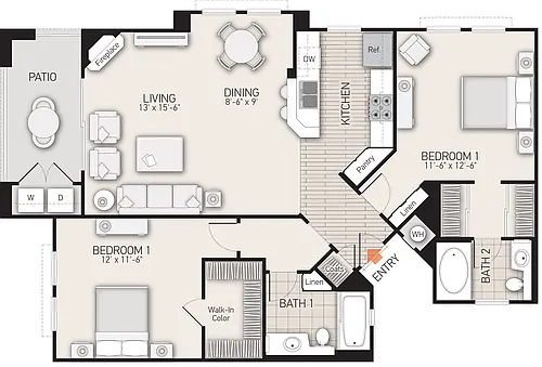 Floor plan Plan 6