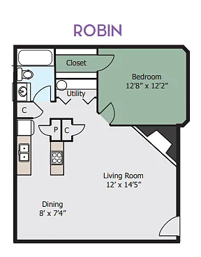 Floor plan Robin (Remodel)