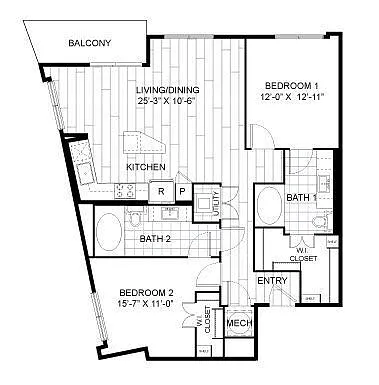 Floor plan 2E