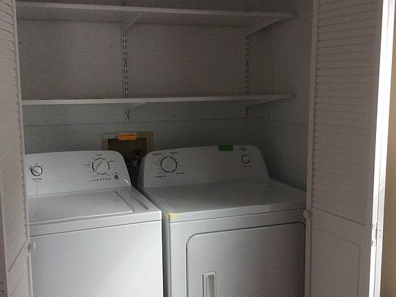 Washer and Dryer stay