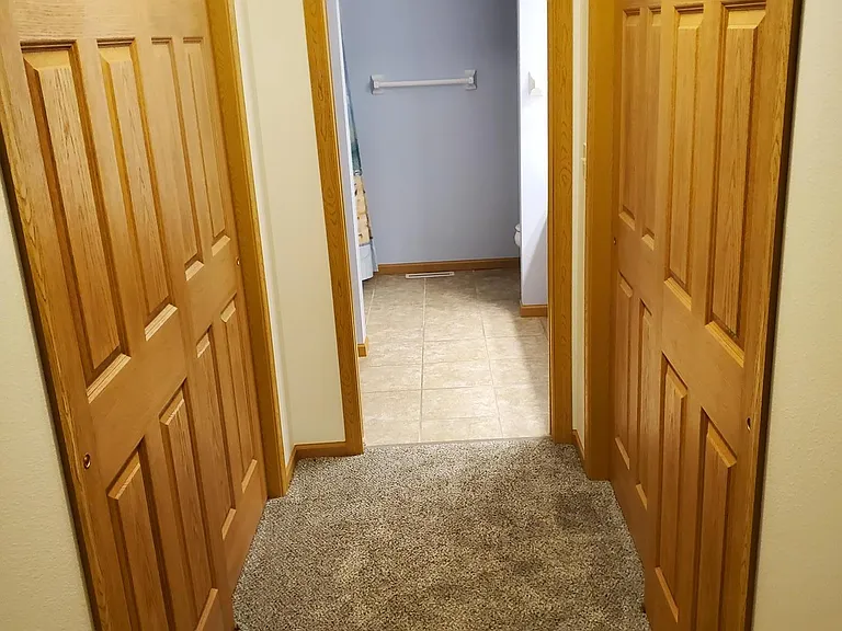 Access to Master Closets and Bathroom
