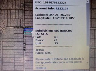 Xx Columbine Rd NE #25, Rio Rancho, NM 87144