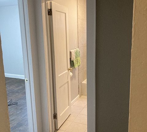 Hallway and Bathroom 1