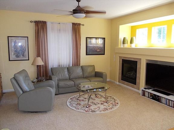 Living Room & Fireplace