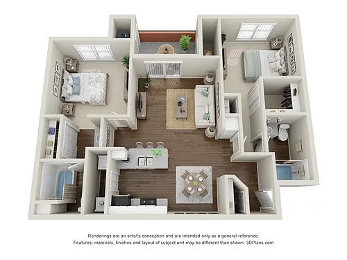Floor plan Residence 3 Luxury