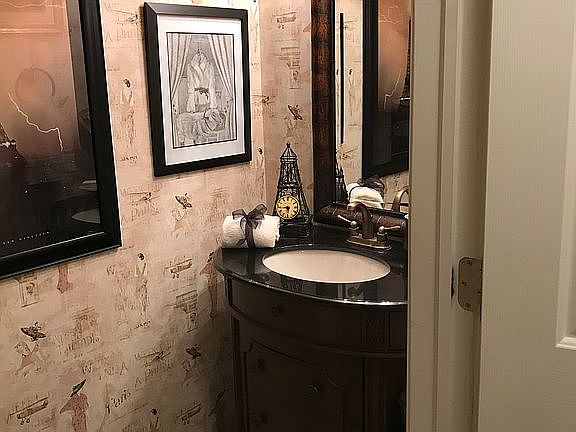 French Theme Half-bath