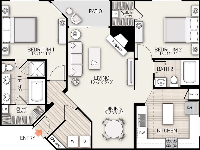 Monte Vista Apartment Homes — Photo 20