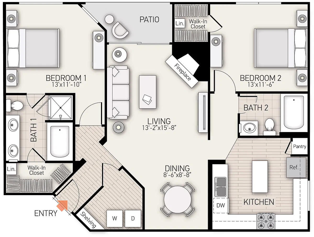 Floor plan Plan 7