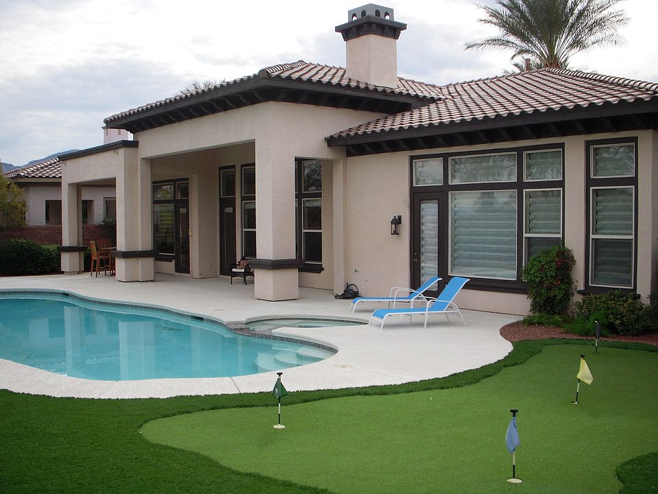 Backyard with Pool