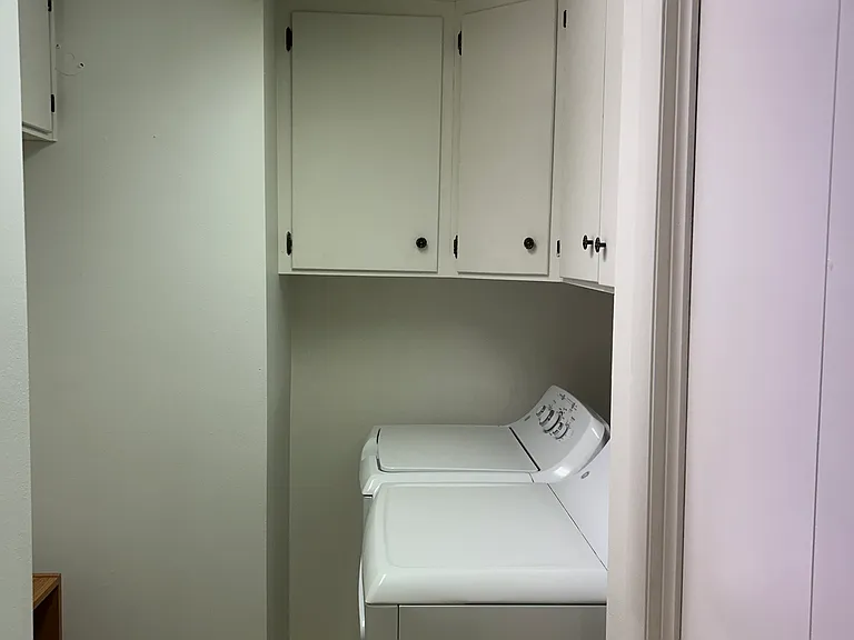Washroom area.