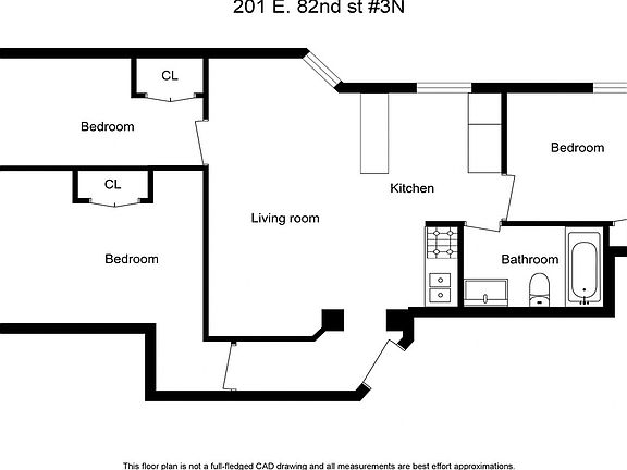 2nd image of 201 E 82nd St #3A