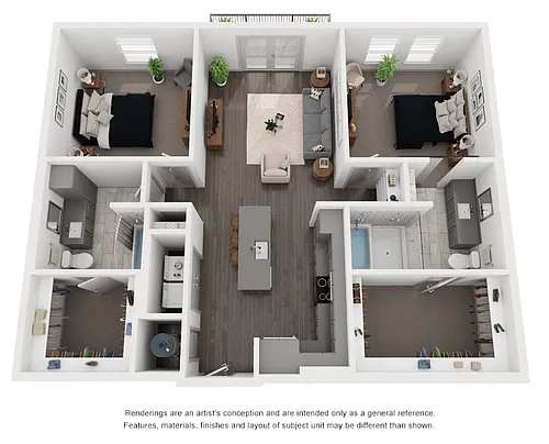 Floor plan B8