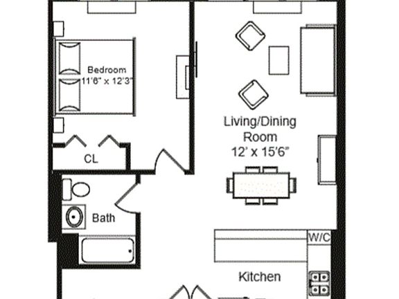 2nd image of 3725 33rd St APT 6F