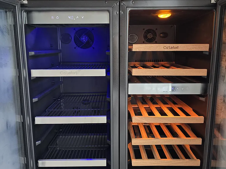 Wine chiller and Mini Fridge
