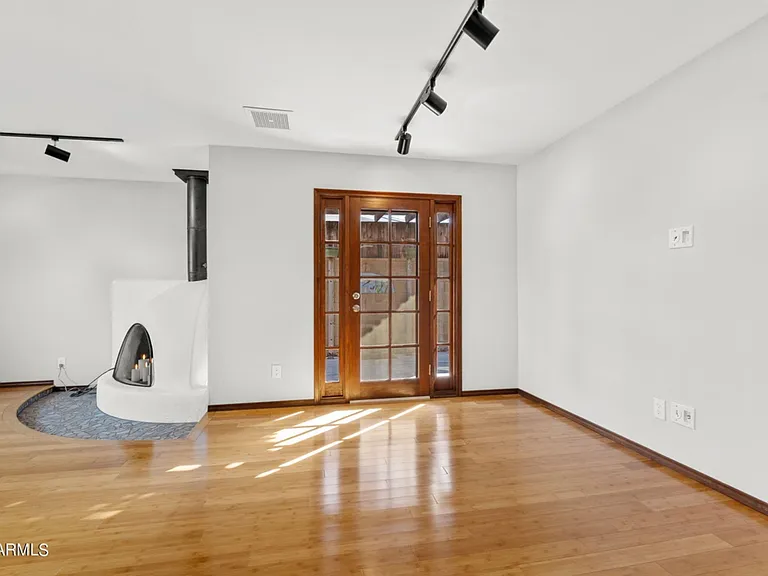 Living Room and Backdoor