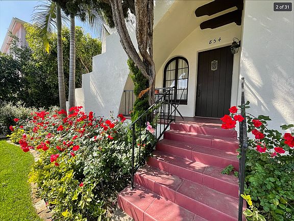 Private deck in front of entrance to unit