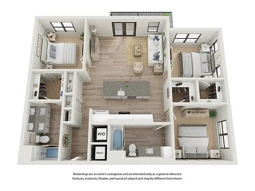Floor plan C1
