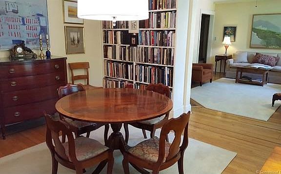 Dining room towards living room.