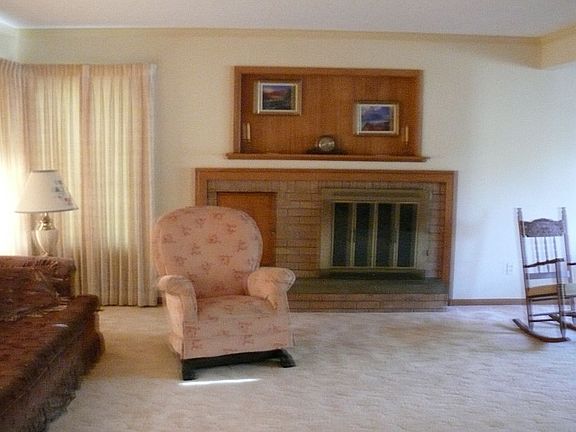 living room fireplace