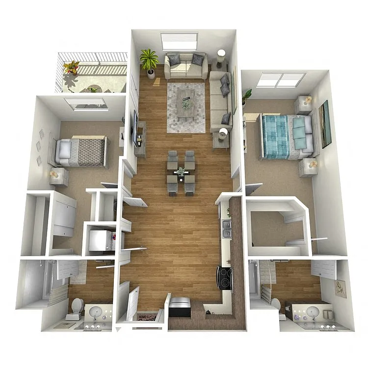 Floor plan B4-R