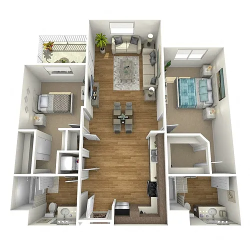 Floor plan B4-R
