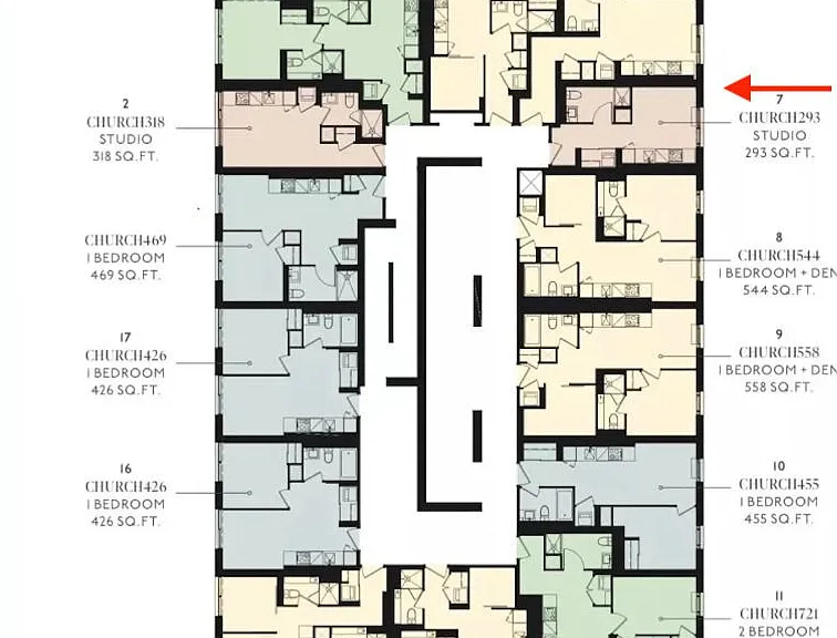 252 Church St #2107 — Photo 16