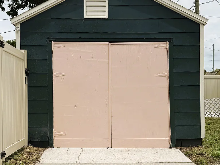 Storage Area Could Be Used As A 1 Car Garage