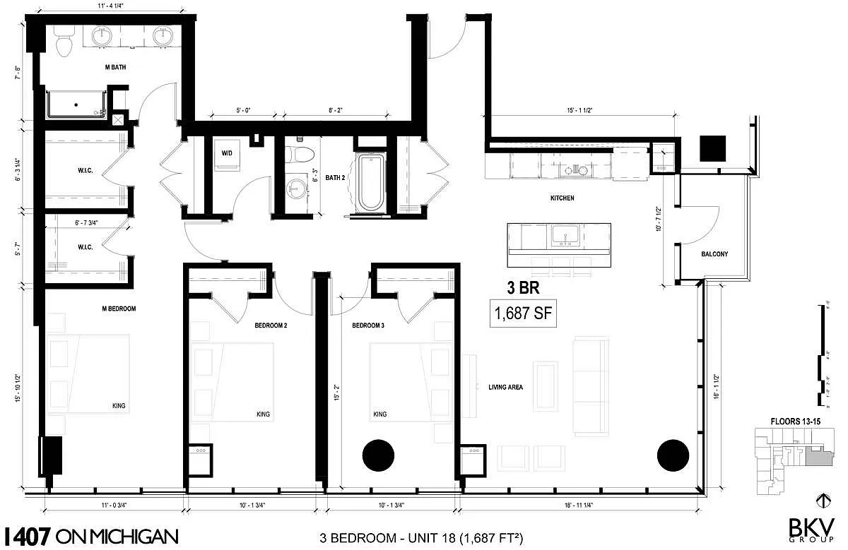 Floor plan D1