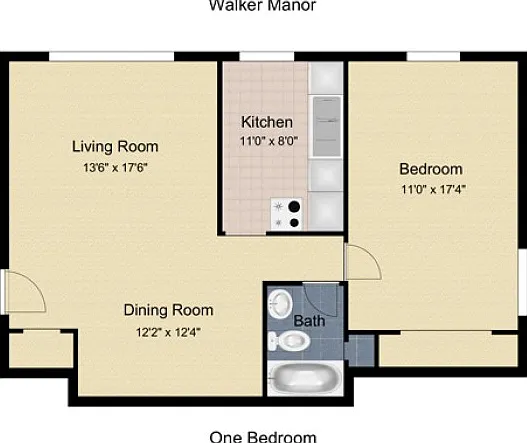 1 bedroom 1 bedroom