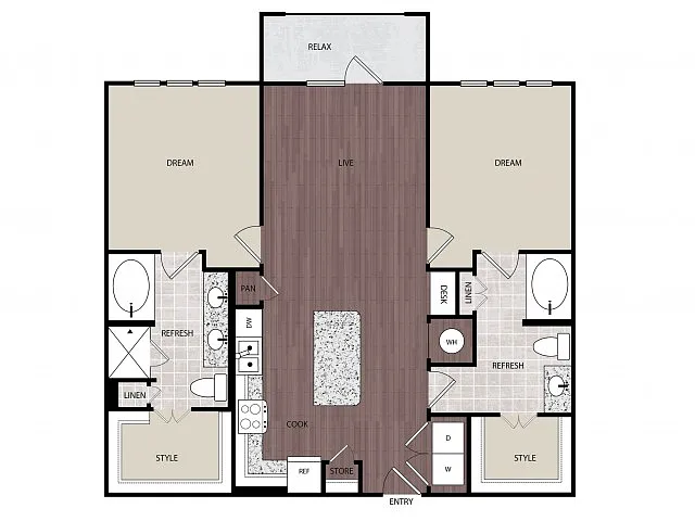 Floor plan B2