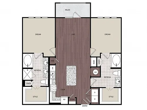 Floor plan B2