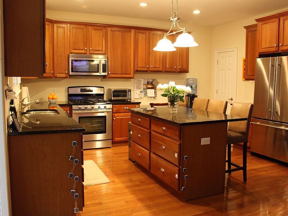 Kitchen with walk in pantry