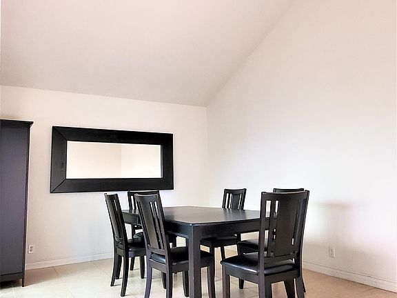 Dining room with ultra high ceiling