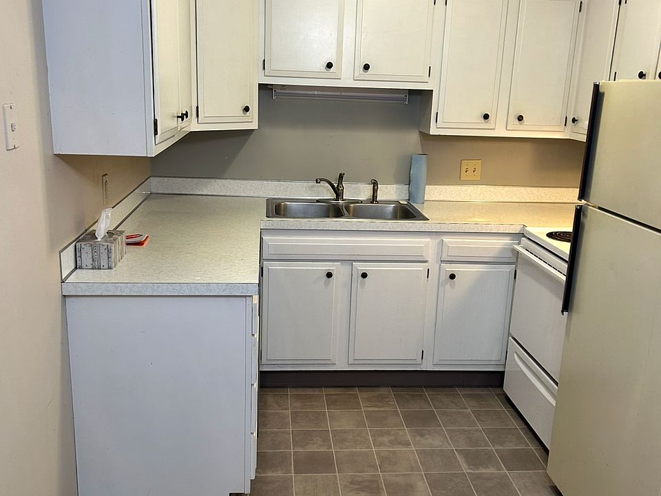 Kitchen with new flooring